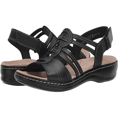 WOMEN'S PREMIUM LEATHER ORTHOPEDIC SANDALS WITH ARCH SUPPORT - 2023 BEST SELLER